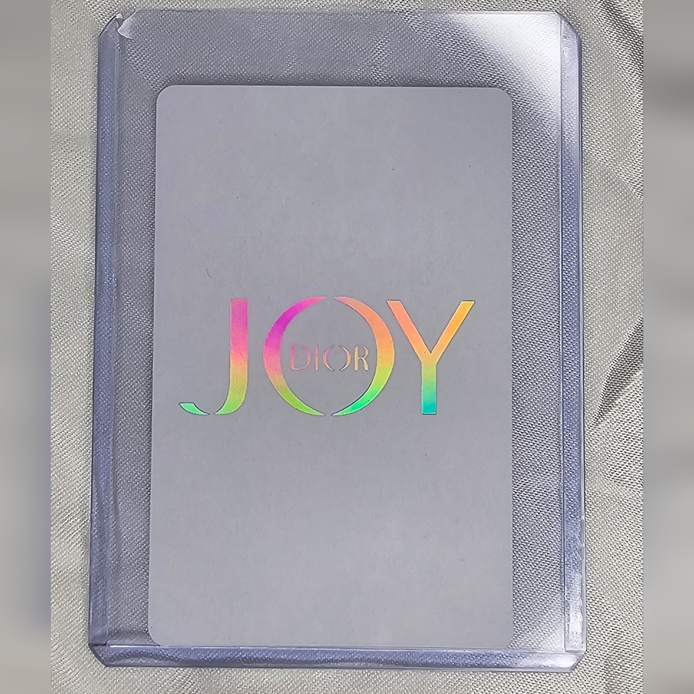 Dior Joy Collectible Playing Card - Iridescent Silver